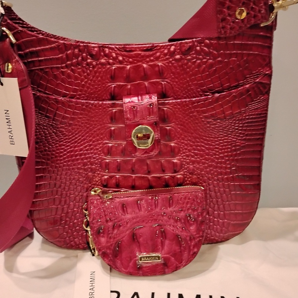 Brahmin Crossbody & Coin Wallet